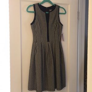 Black and white dress