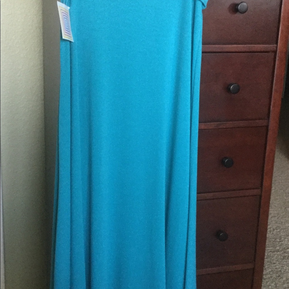 LulaRoe Maxi Skirt Large NWT