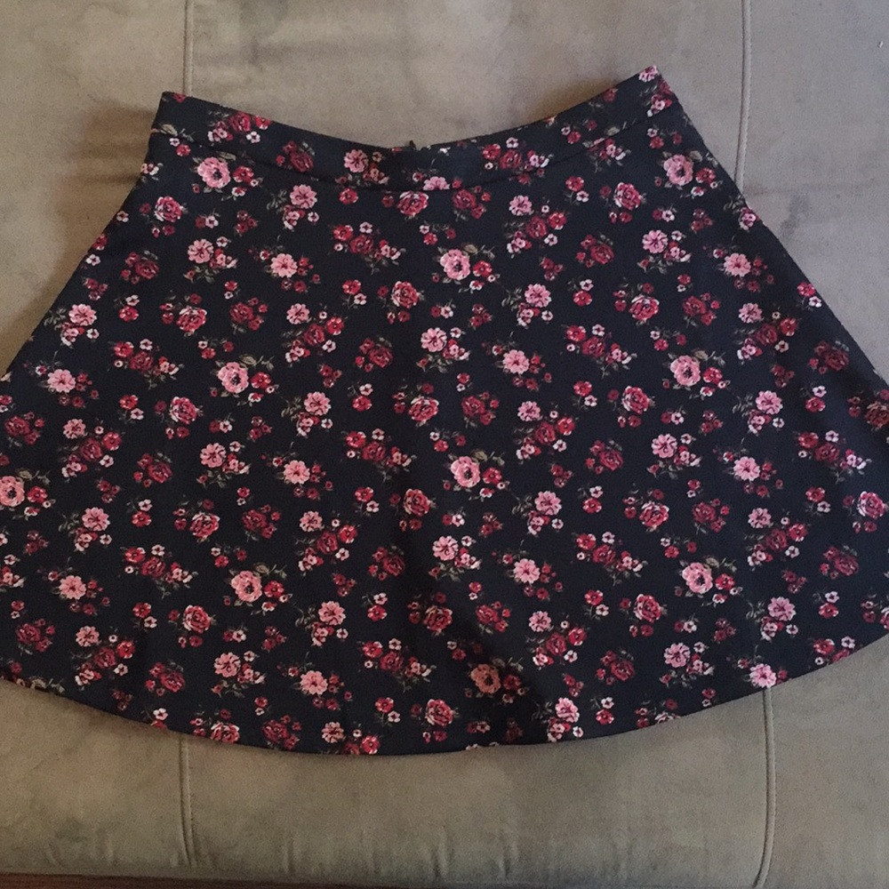 Floral Skater Skirt