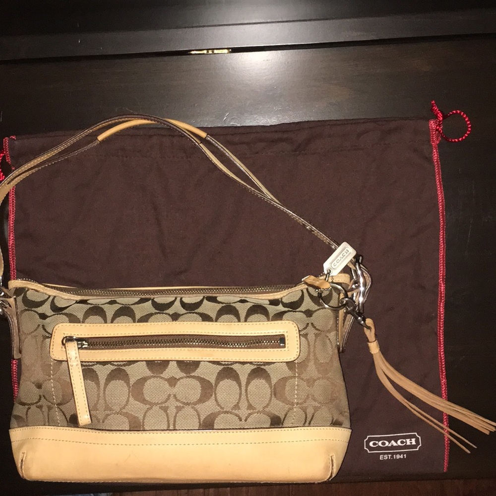 Coach East West Signature Duffel