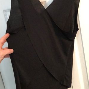 Black Onzie Cross Cross Back Tank OS