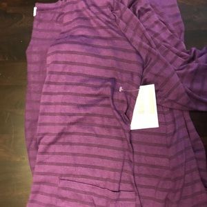 L Purple Lularoe Sarah