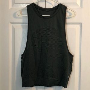 Lululemon Olive Muscle Tank sz 4