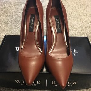 White House Black Market Brown pumps