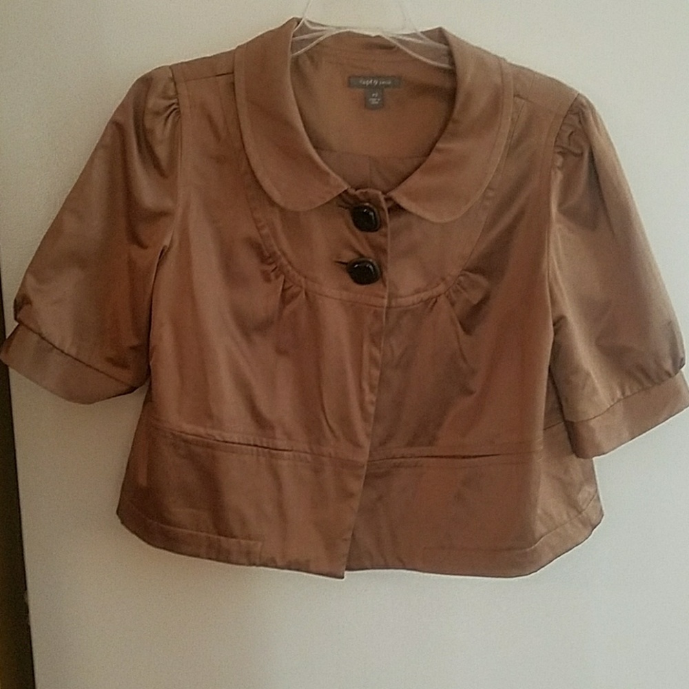 Bronze bolero jacket