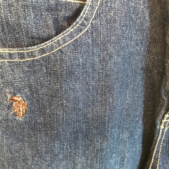 Boys US Polo Association Blue Jeans - Picture 3 of 6