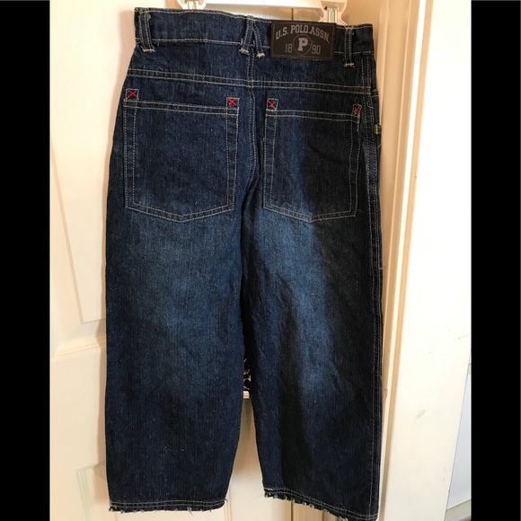 Boys US Polo Association Blue Jeans - Picture 4 of 6