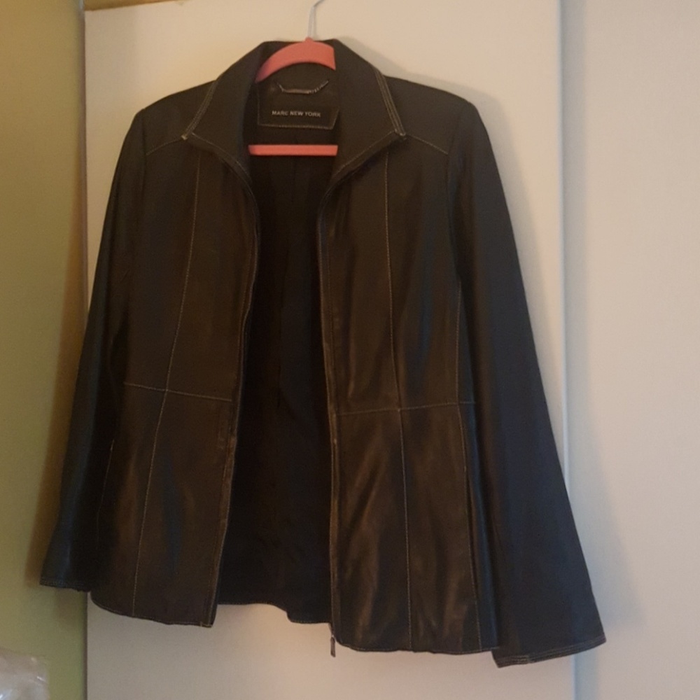 Leather jacket