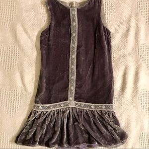 Trish Scully 3T Vintage Velvet Flapper Dress