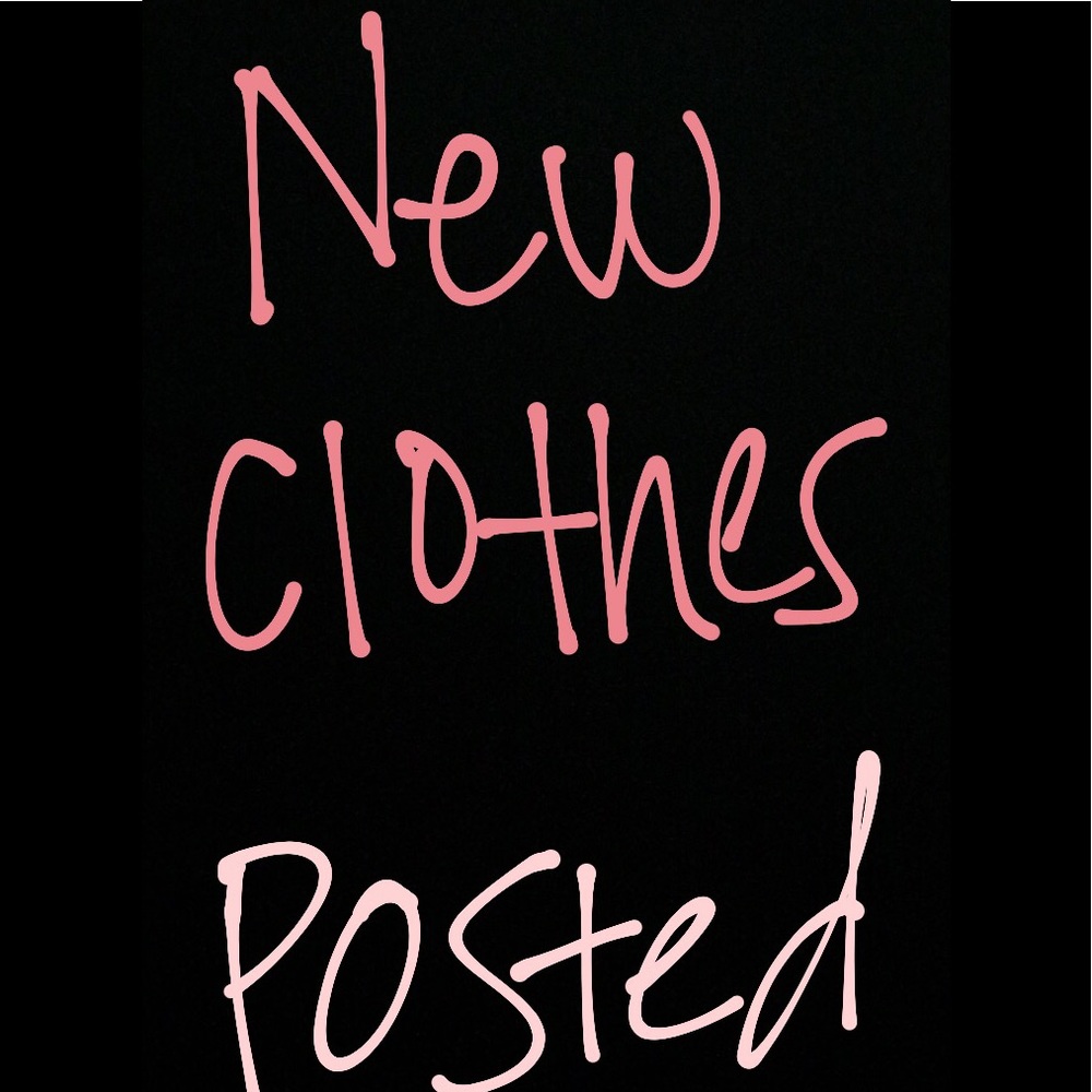 New clothes and shoes