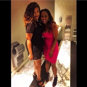 Black Sheer Lace Dress