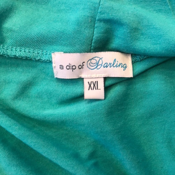 Dip of Darling blouse with zipper great condition - Picture 2 of 3