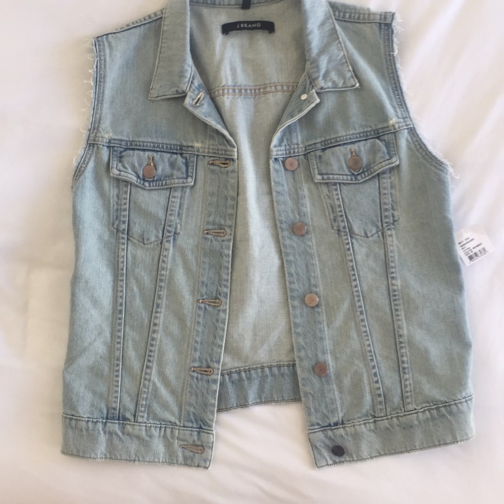 NWT J BRAND denim vest