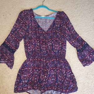 American Eagle long-sleeved romper