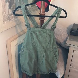 Green Brandy Melville overalls