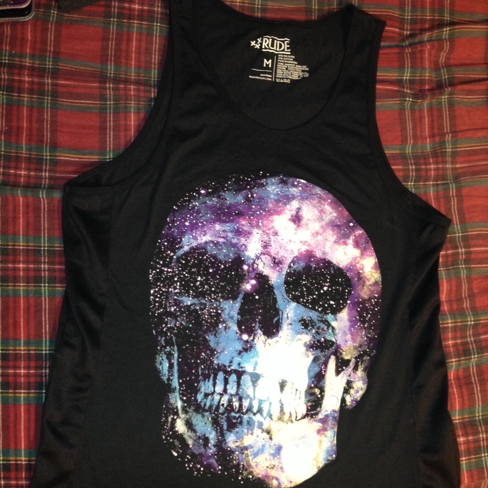 Skull tank top