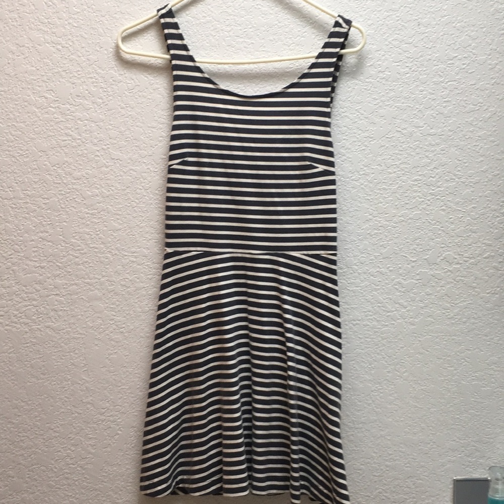 American Eagle Striped Skater Dress