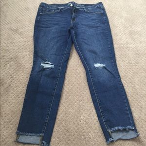 Mossimo Step Hem Jeans