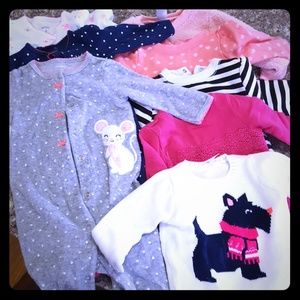 Lot of 6 month old girl clothes