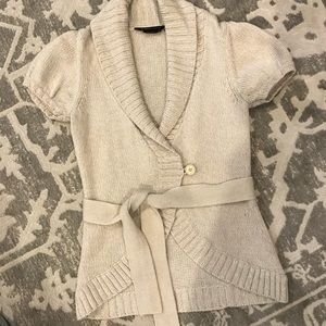 BCBG wrap sweater