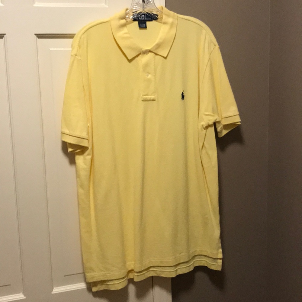 Polo Ralph Lauren yellow shirt L
