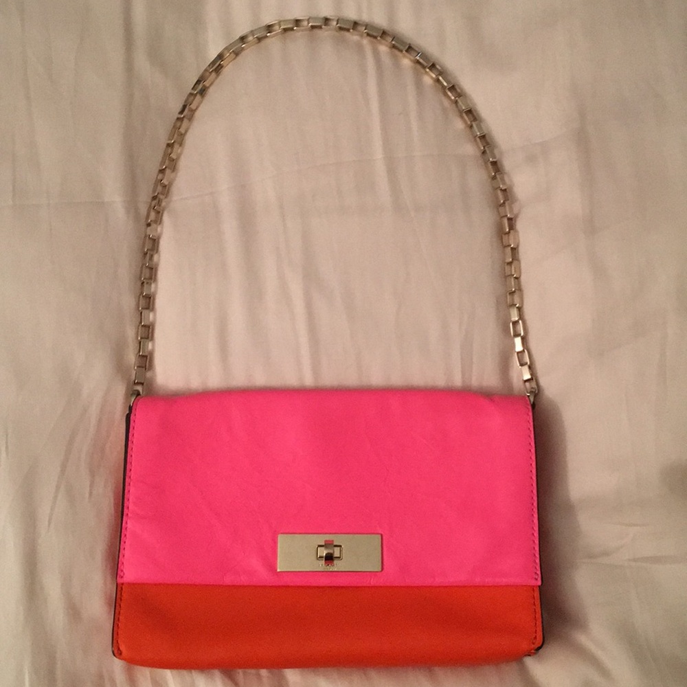 Kate Spade Colorblock Chain Purse