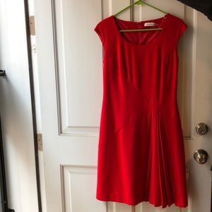 Calvin Klein red dress, size 4