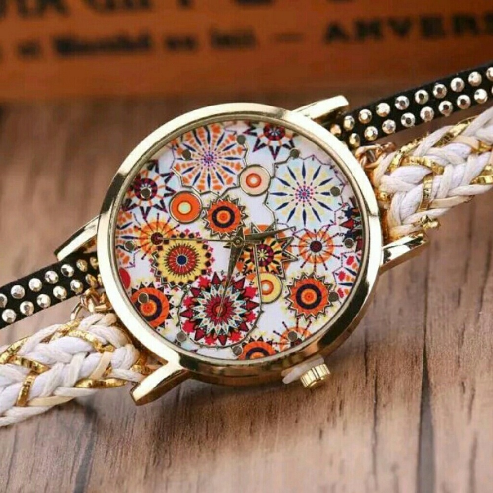 Boho Chic Statement wrap watch