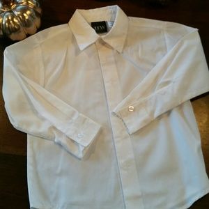 White Button Down 5T