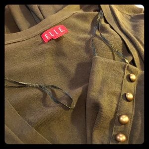 FLASH SALE ELLE Olive Maxi Cardigan STAPLE ITEM