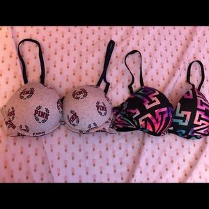PINK brand new wear everywhere push up bras 36B