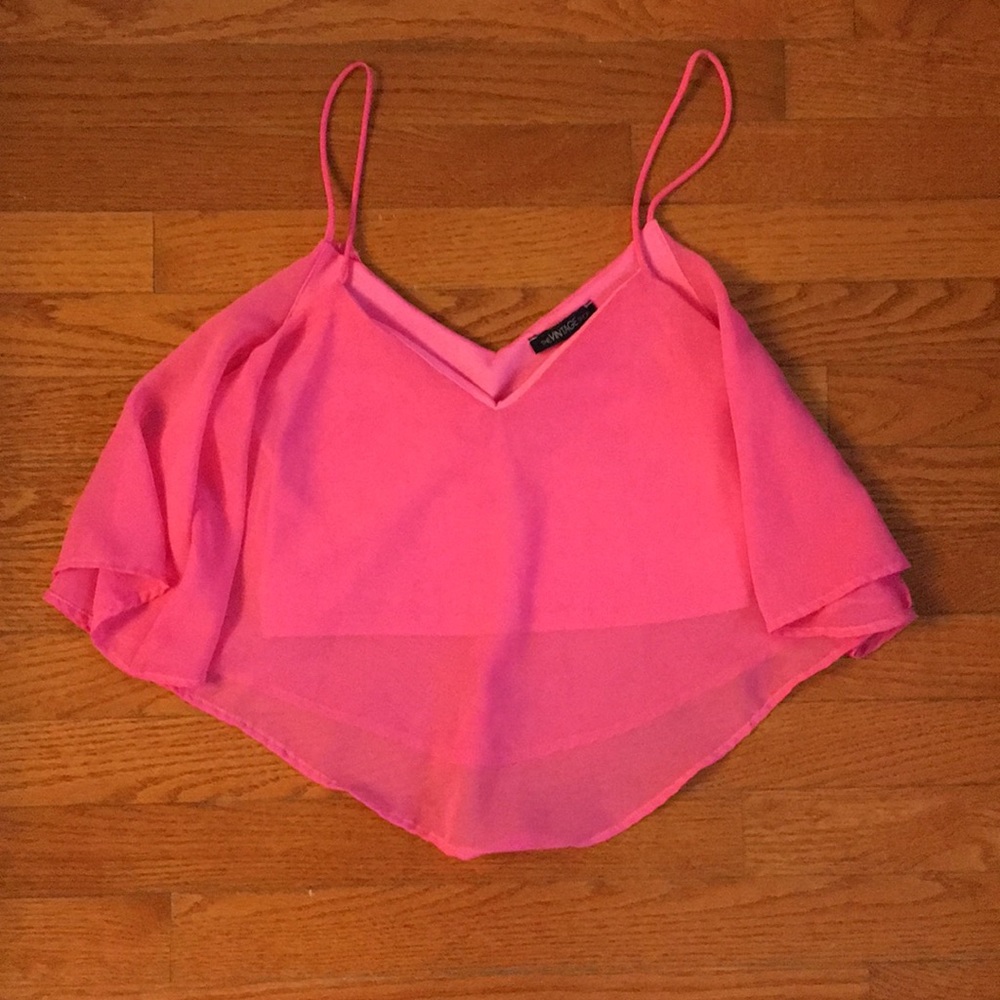 💕Pink Flowy Top💕