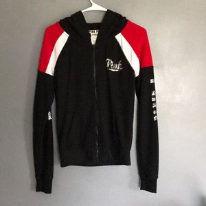 PINK Victoria’s Secret Full ZIP Sweatshirt😊