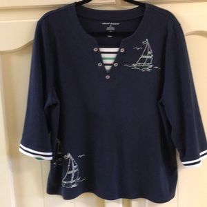 Navy Top