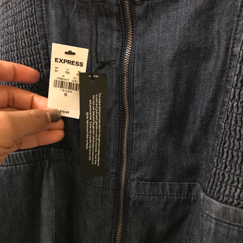 Denim jumpsuit