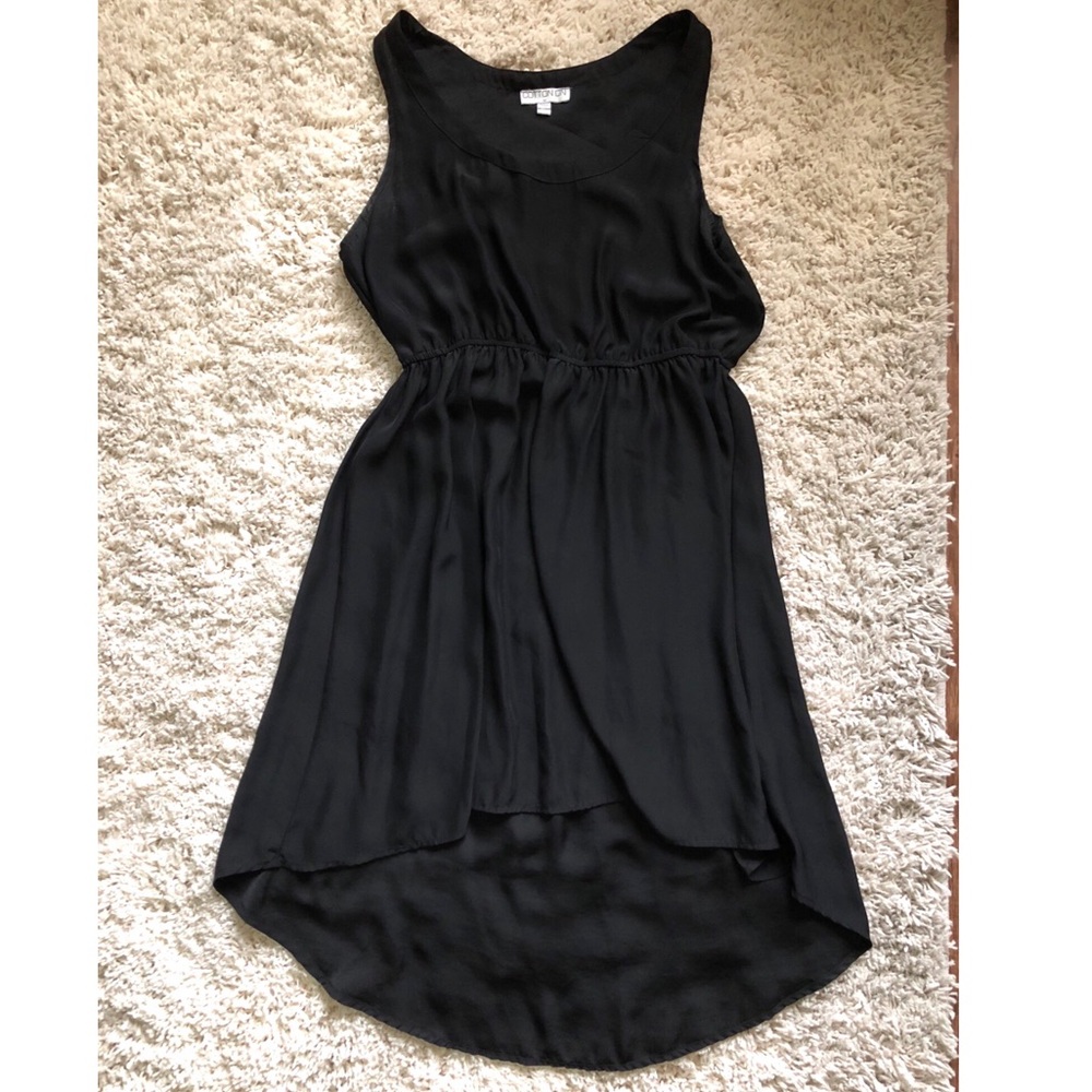 High Low Black Dress