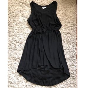 High Low Black Dress