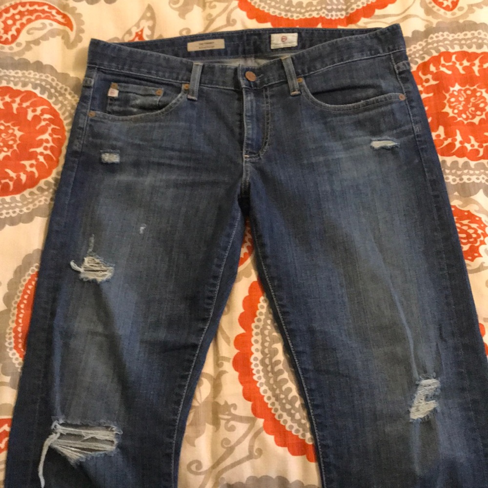AG The Tomboy jeans from Anthropologie, 29R