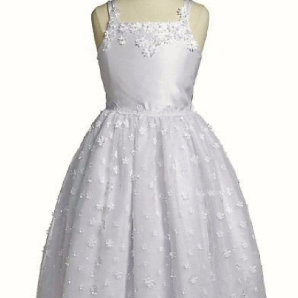NWT Kleinfield Flower Girl Embellished Dress Sz 10