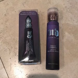 Urban Decay Eyeshadow Primer and Blurring Brush