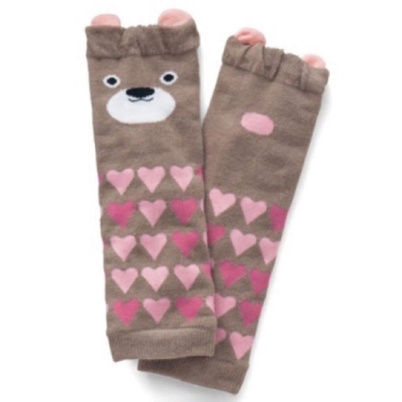 Other - Cozy Hearts Bear Leg Warmers