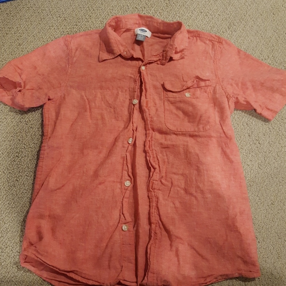 old navy button up