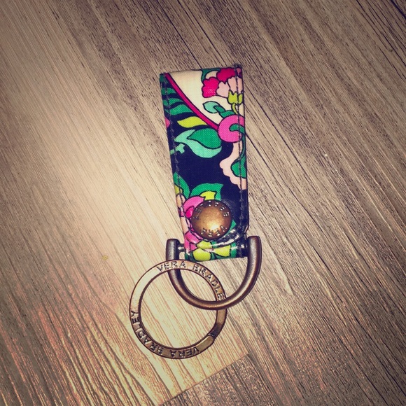 Vera Bradley Accessories - Vera Bradley Petal Paisley loop keychain