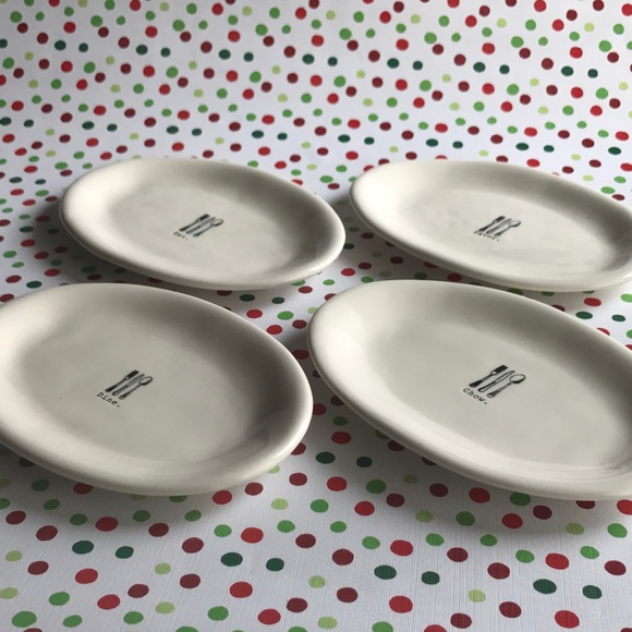 ❌SOLD ❌Rae Dunn By Magenta Icon Oval Plates -Set - Picture 2 of 7