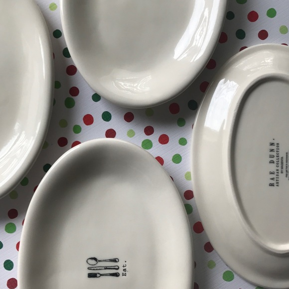 ❌SOLD ❌Rae Dunn By Magenta Icon Oval Plates -Set - Picture 7 of 7