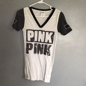 PINK Victoria’s Secret Short Sleeve Top💙