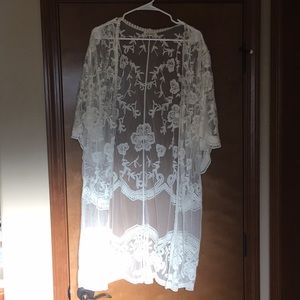 Lace cardigan