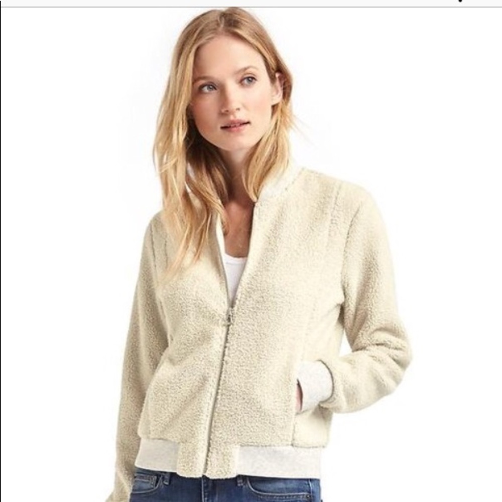 Gap Sherpa Bomber Jacket