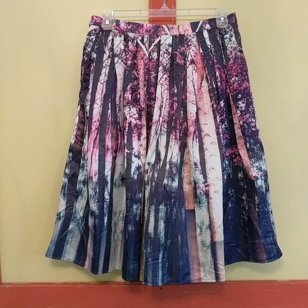 Watercolor Skirt