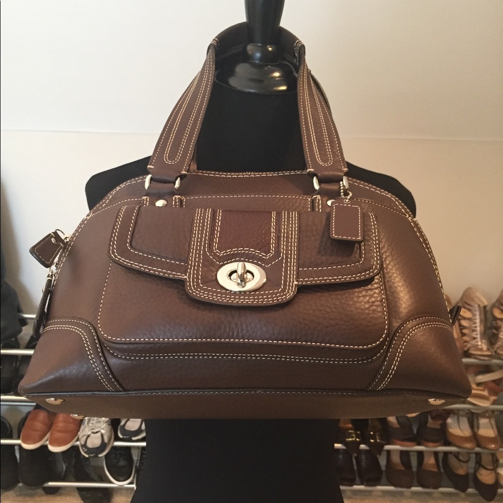 Coach Leather Satchel - NWOT - Picture 1 of 8